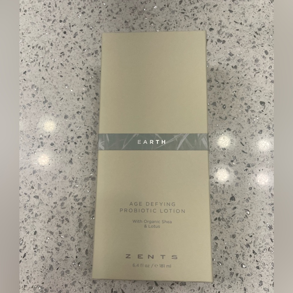 Zents Earth Lotion 6 oz BRAND NEW, SEALED